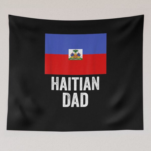 Item preview, Mens Haitian Dad Haiti Flag Design For Father's Day  designed and sold by jerrie9.