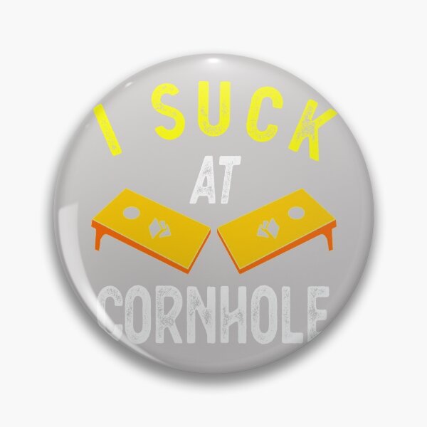 Item preview, I Suck At Cornhole Funny Cornhole Tournament designed and sold by GINIART.