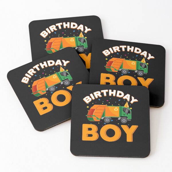 Item preview, Birthday Boy Garbage Truck designed and sold by Toeffishirts.