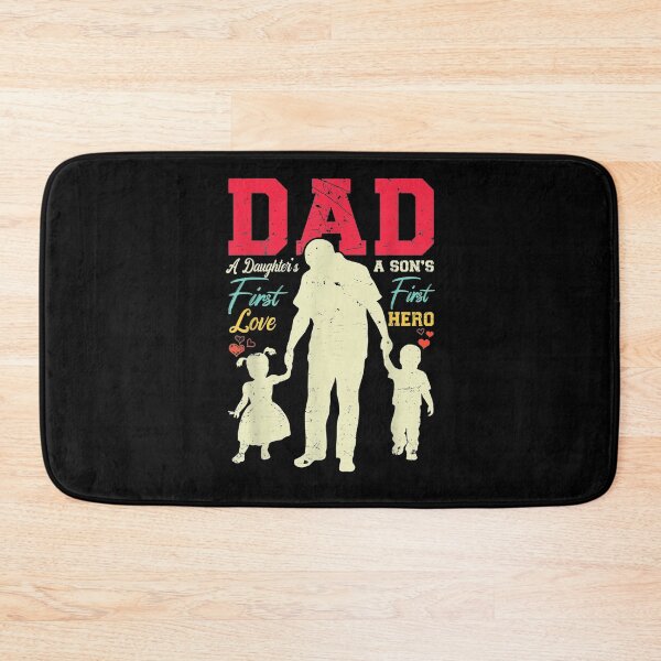 Item preview, Mens Dad A Daughters First Love A Sons First Hero Father's Day  designed and sold by laurader.