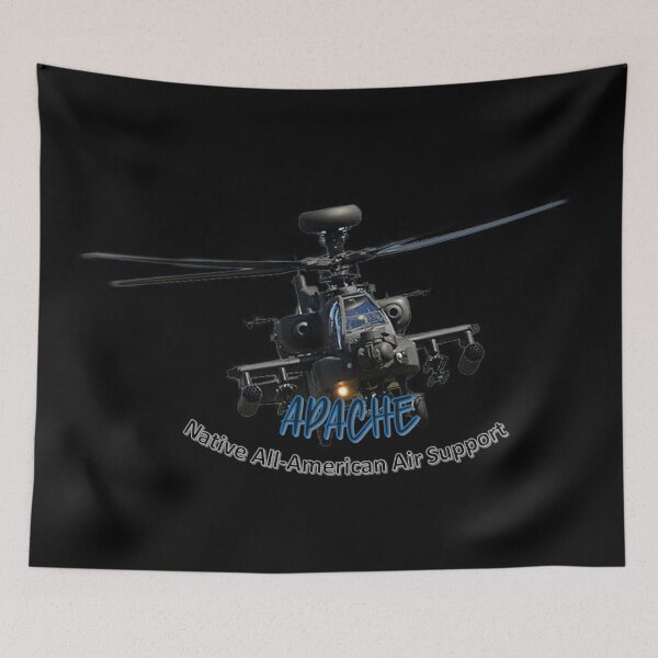 Artikelvorschau, Apache-Hubschrauber entworfen und verkauft von THE AMERICAN TEEVANGELIST.