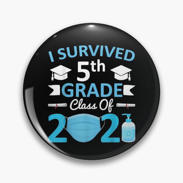 Item preview, 5th Grade Graduation I Survived 5th Grade Class Of 2021  designed and sold by jerrie9.