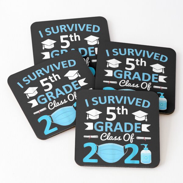 Item preview, 5th Grade Graduation I Survived 5th Grade Class Of 2021  designed and sold by jerrie9.
