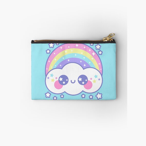 Item preview,  Happy Rainbow Cloud - Blue designed and sold by HolleyTeaTime.