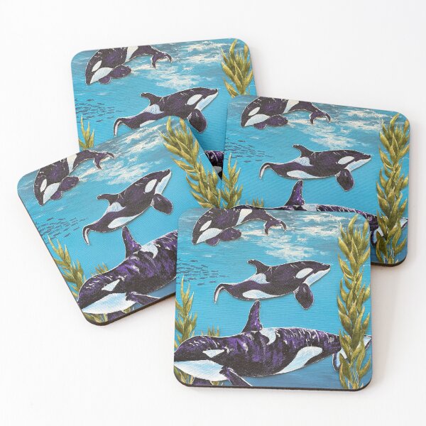 Aperçu de l'œuvre Orca Pod (pod d'épaulard) créée et vendue par artbymeagan.