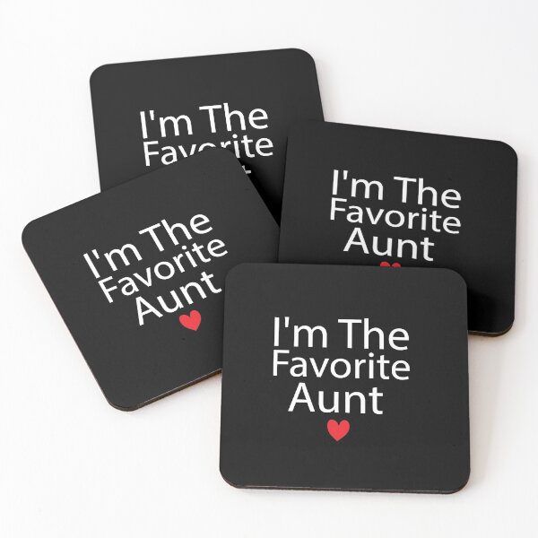 Item preview, I'm the favorite aunt designed and sold by adjamine.