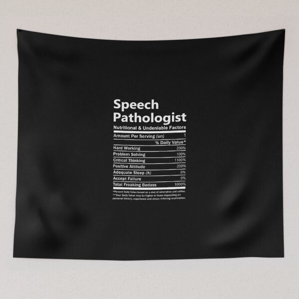 Aperçu de l'œuvre T-shirt d'orthophoniste - T-shirt d'article de cadeau de facteurs nutritionnels et indéniables créée et vendue par oersjacque.