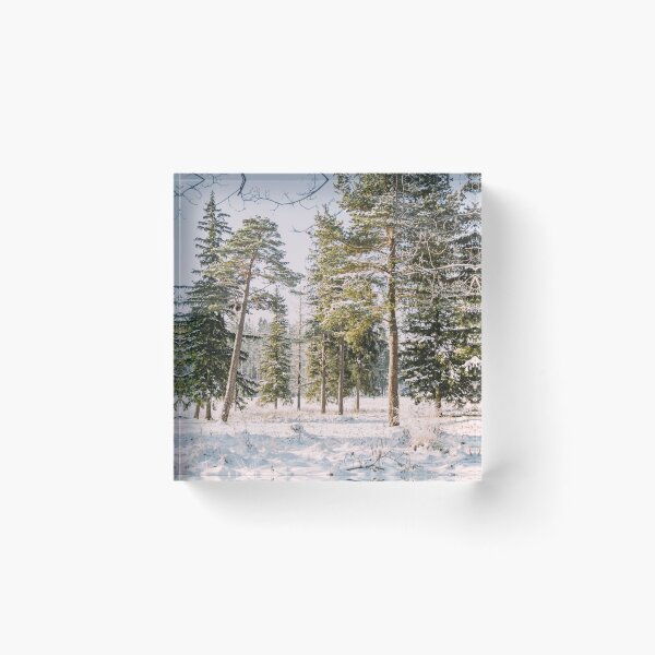 Item preview, Sunny Winter Forest - Wonderland Snow Landscape designed and sold by ppolecho.
