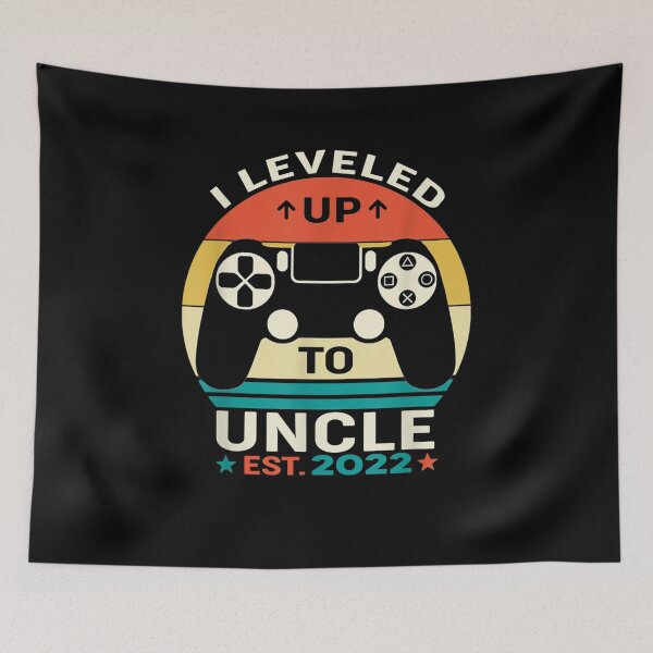 Item preview, Mens I Leveled Up To Uncle 2022 Outfit Funny Promoted To Uncle  designed and sold by laurader.