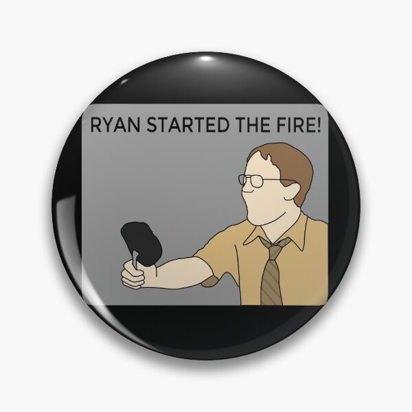 Item preview, Ryan Started the Fire designed and sold by ScrantonGal.