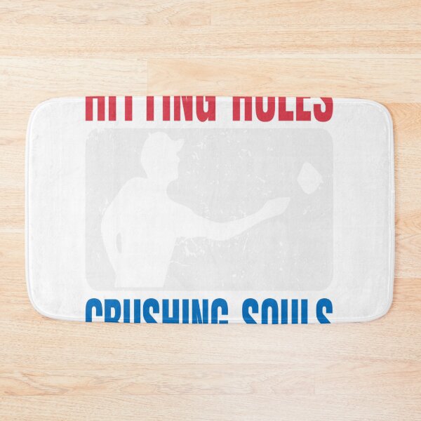 Item preview, Hitting Holes And Crushing Souls Funny Cornhole Game designed and sold by GINIART.