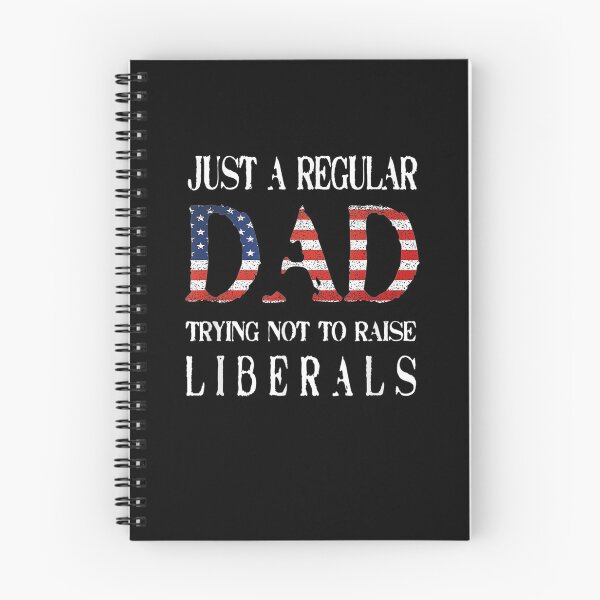 Item preview, Just A Regular Dad Trying Not To Raise Liberals Usa Flag  designed and sold by laurader.