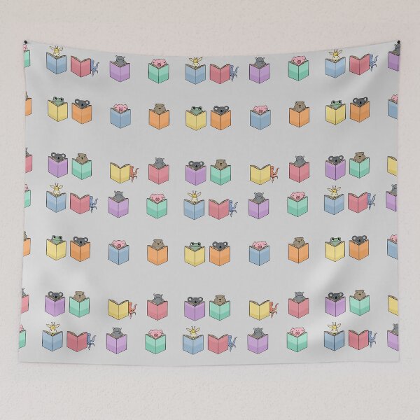 Item preview, Reading Animals designed and sold by dailydoodleco.