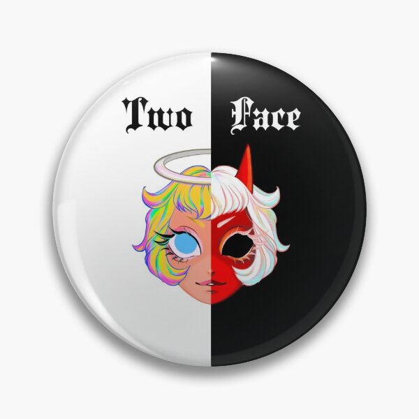 Item preview, Two faced designed and sold by ghosthouseart.