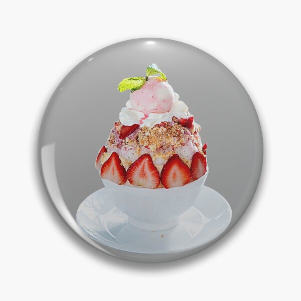 Item preview, Korean Bingsu with Strawberries designed and sold by NerdyByDesign.