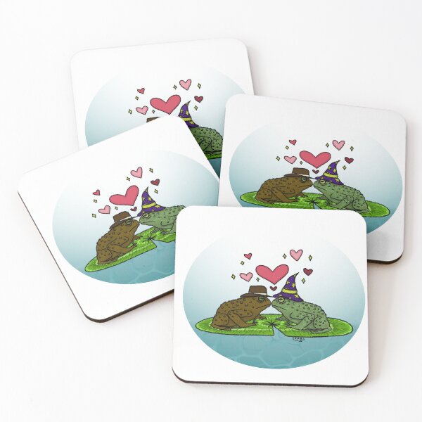 Item preview, Frogs in Love designed and sold by ThePinkRat.