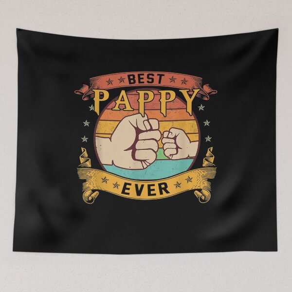 Item preview, Mens Vinatge Best Pappy Ever Father's Day Happy Fathers Day  designed and sold by jerrie9.