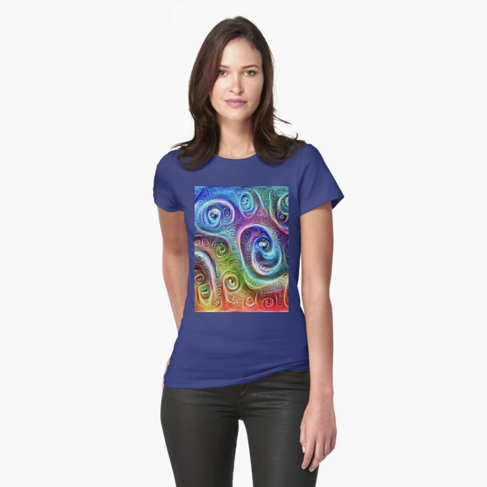 Item preview, Fitted T-Shirt designed and sold by blackhalt.