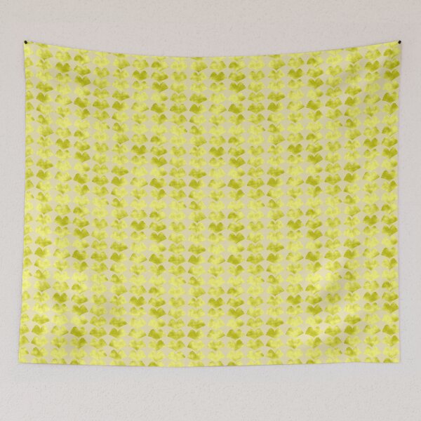 Item preview, Gold Ginkgo Array on Yellow Beige designed and sold by Art in My Loft.
