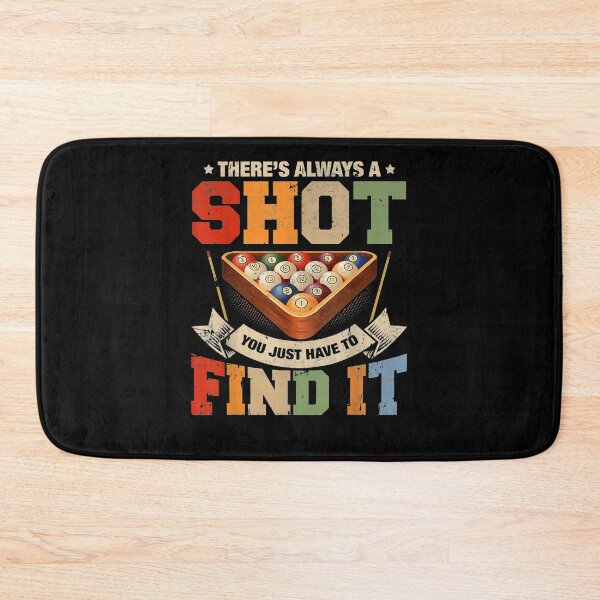 Item preview, There's Always A Shot Retro Pool Billiards  designed and sold by jerrie9.