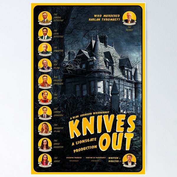 Knives Out Posters for Sale