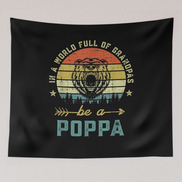 Item preview, Vintage In A World Full Of Grandpas Be A Poppa  designed and sold by jerrie9.