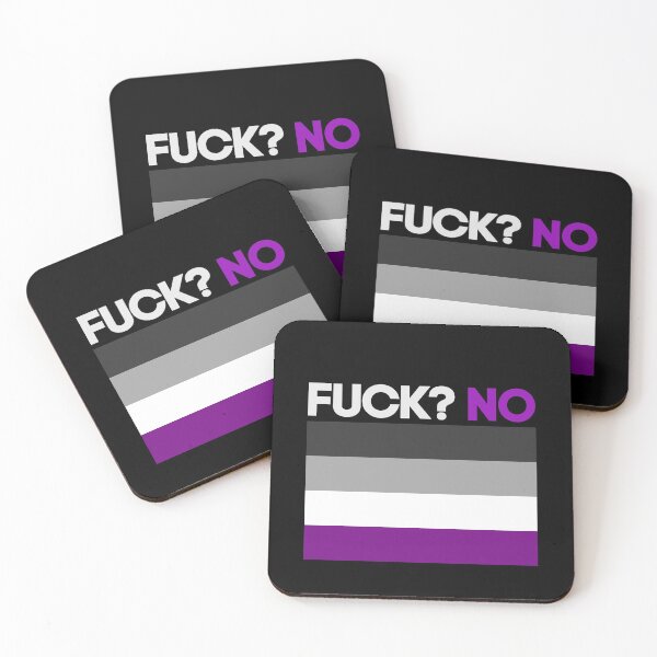 Item preview, Sex? No. Asexual Pride designed and sold by Subtle Pride Shop.