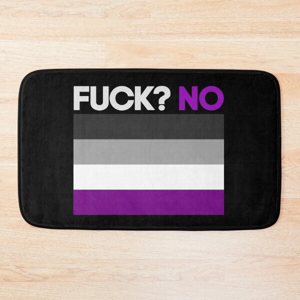 Item preview, Sex? No. Asexual Pride designed and sold by Subtle Pride Shop.