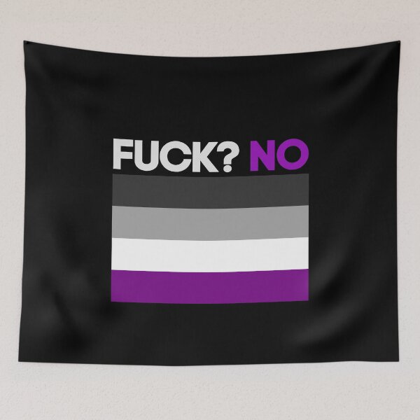 Item preview, Sex? No. Asexual Pride designed and sold by Subtle Pride Shop.