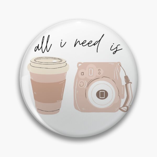 Item preview, All I Need Is Coffee And My Camera designed and sold by itsimplea.