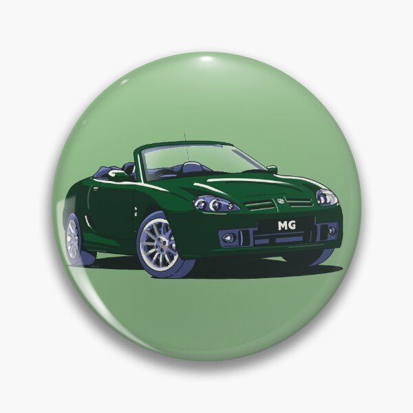 Item preview, MG Rover MG TF car in British Racing Green designed and sold by Webazoot Industries - Car Art.
