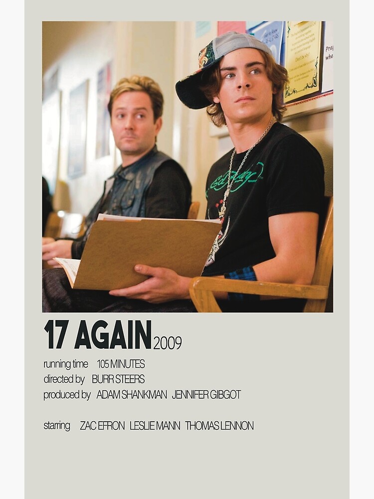 17 Again 2009- Movie Poster | Poster