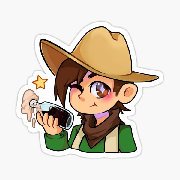 Edward Gold Sticker