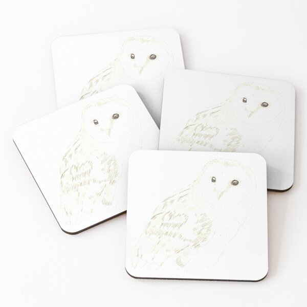 Item preview, Barn owl sketch designed and sold by hollandsgrave.