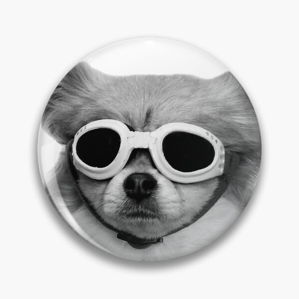 Item preview, Dog with goggles designed and sold by Delphimages Art.