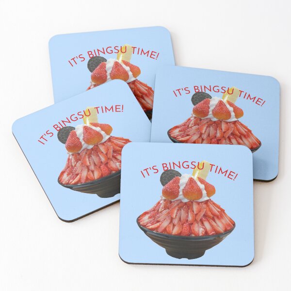 Item preview, Bingsu Time | Strawberry Bingsu with Cookie designed and sold by NerdyByDesign.