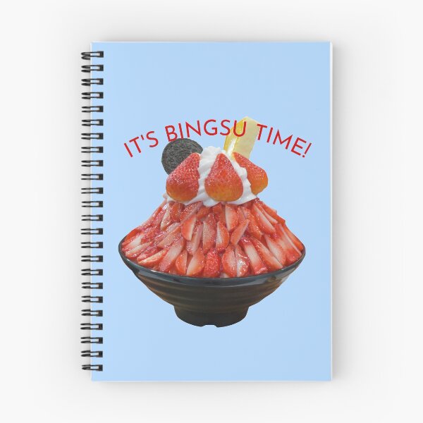 Item preview, Bingsu Time | Strawberry Bingsu with Cookie designed and sold by NerdyByDesign.