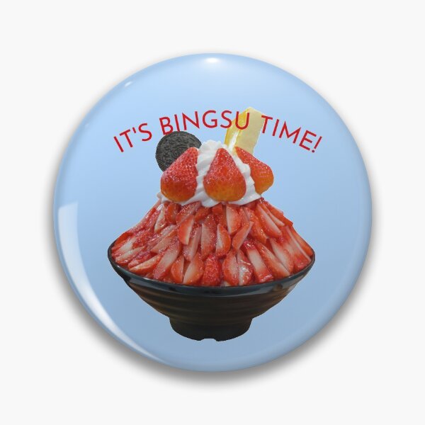 Item preview, Bingsu Time | Strawberry Bingsu with Cookie designed and sold by NerdyByDesign.