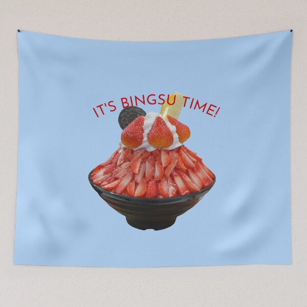 Item preview, Bingsu Time | Strawberry Bingsu with Cookie designed and sold by NerdyByDesign.