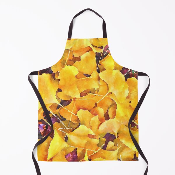 Item preview, Gingko Gold Impressions Minimalist art work designed and sold by EdwardMonet.