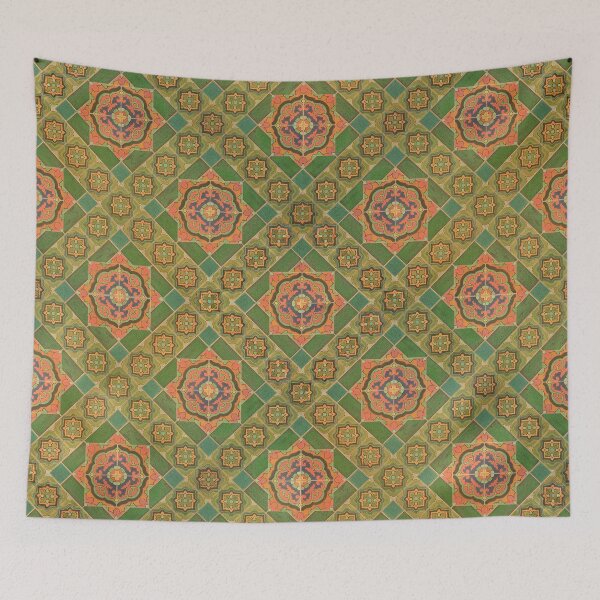 Item preview, Mediterranean Tile Pattern based on Catalina Island designed and sold by ThomMorris.