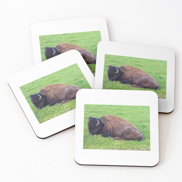 Item preview, Bison in the grass designed and sold by EddyS6.