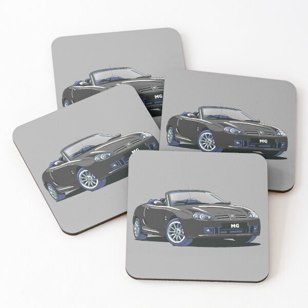 Aperçu de l'œuvre MG Rover MG TF en Anthracite créée et vendue par Webazoot Industries - Car Art.