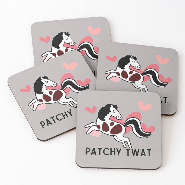 Item preview, Patchy Twat skewbald designed and sold by Iojofruits.