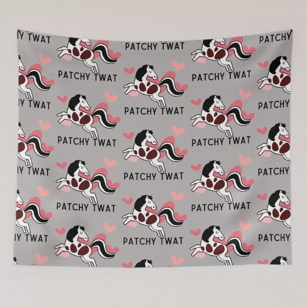 Item preview, Patchy Twat skewbald designed and sold by Iojofruits.
