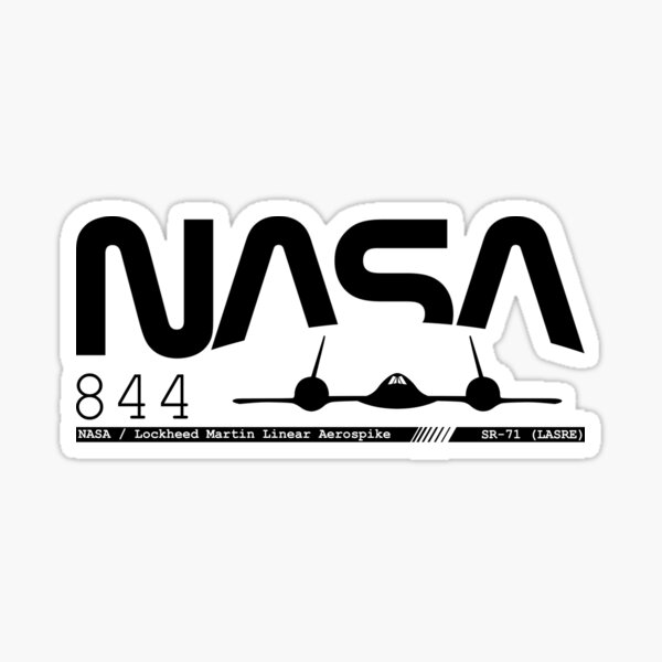 NASA SR-71 Sticker