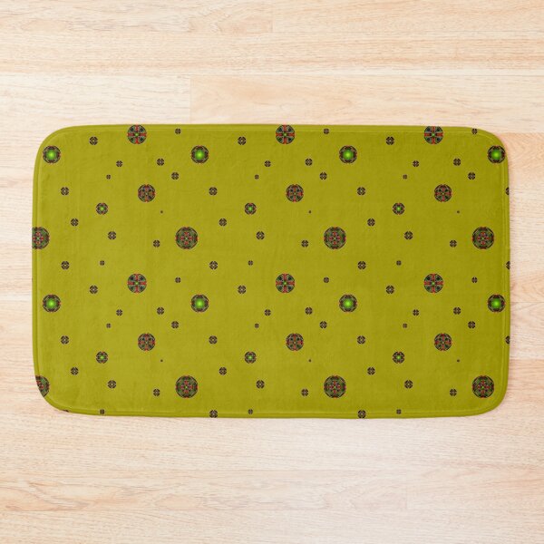 Item preview,  Cosmic Mustard-Pistachio Polka Dot designed and sold by runati.