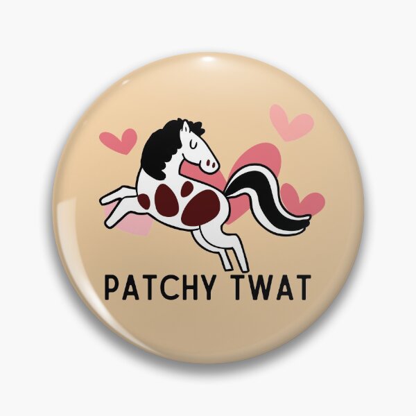Item preview, Patchy Twat skewbald designed and sold by Iojofruits.