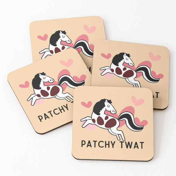 Item preview, Patchy Twat skewbald designed and sold by Iojofruits.