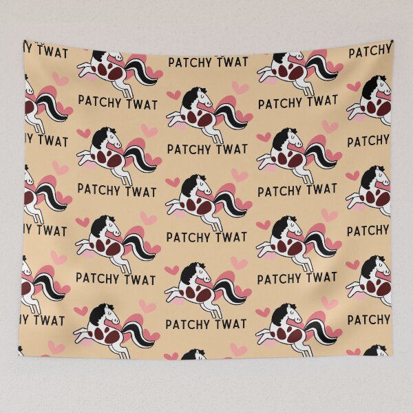 Item preview, Patchy Twat skewbald designed and sold by Iojofruits.